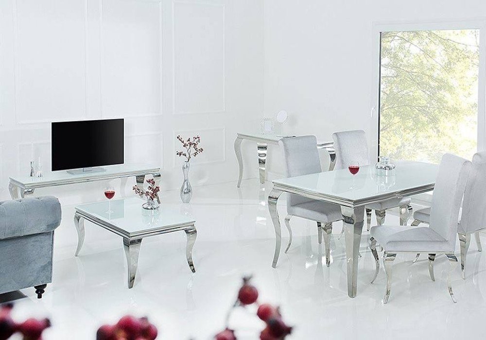 Meuble tv design avec cheminée artificielle intégrée en miroir anthracite  livré monté 200cm de largeur collection FIBRAMU - Sweet Deco - Boutique de  meubles